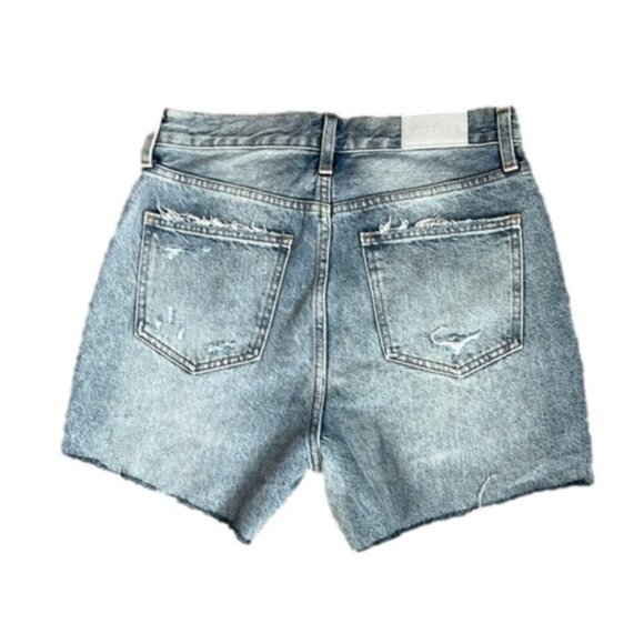 Pistola Maeve High Rise Cut Off Jean Shorts Scenery Distressed 27 NWT MSRP $128 - Picture 3 of 9